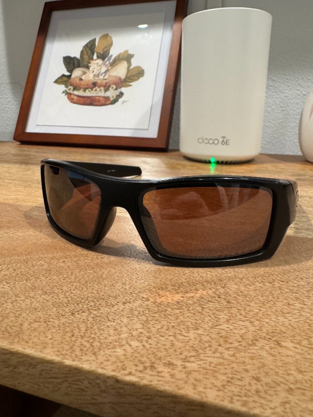 Oakley SI Gascan with VR28 Black Iridium Polarized Lens.